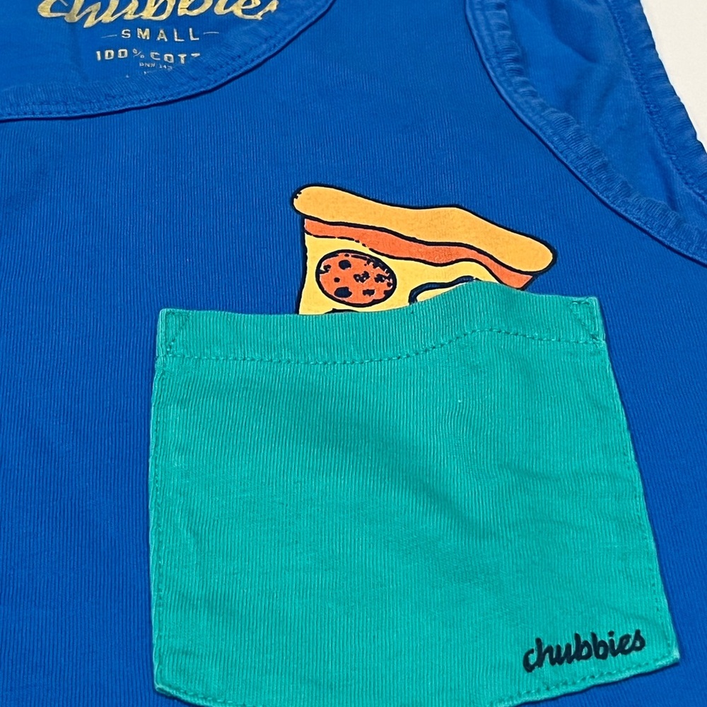 Chubbies Pizza Pocket Tank Top